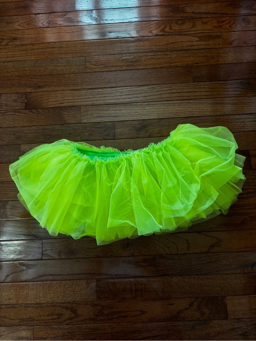 Girls Neon Green/Yellow Tutu